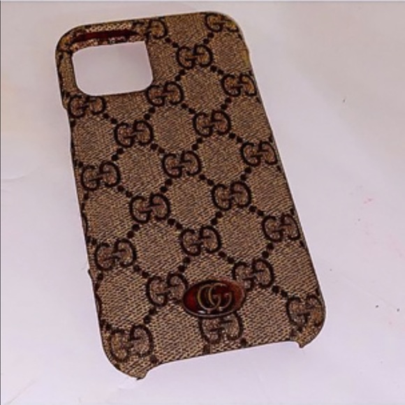 Authentic Gucci Monogram GG Supreme Ophidia IPhone XS Case - Picture 2 of 6